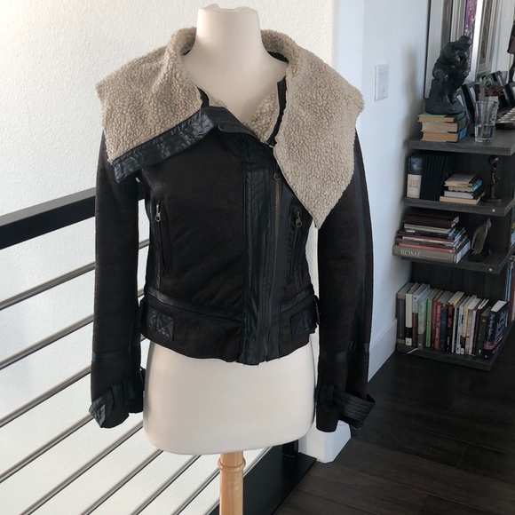 lola Jackets & Blazers - LOLA DARK BROWN JACKET